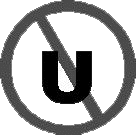 No U-Turn Sign